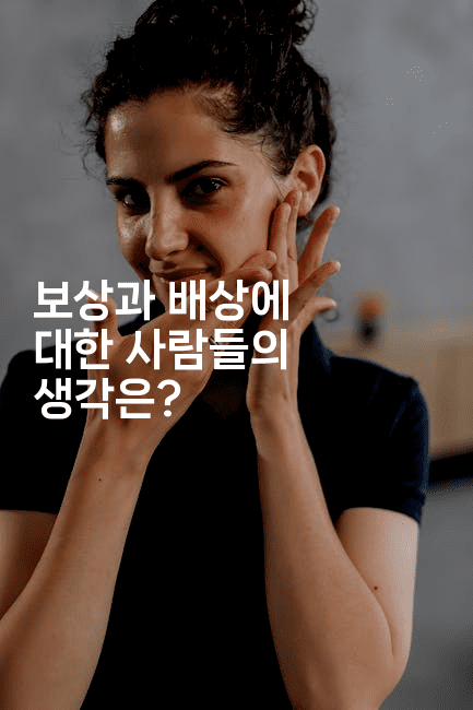 보상과 배상에 대한 사람들의 생각은?2-스릴링크